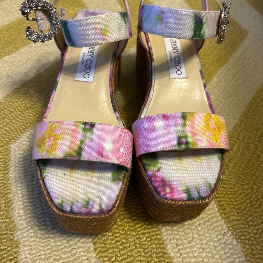 Jimmy Choo Wedge Sandals
